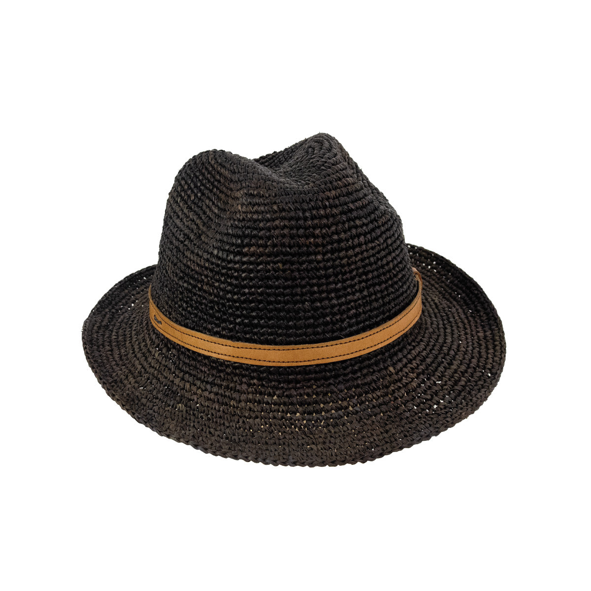 Chapeau Homme marron en raphia
