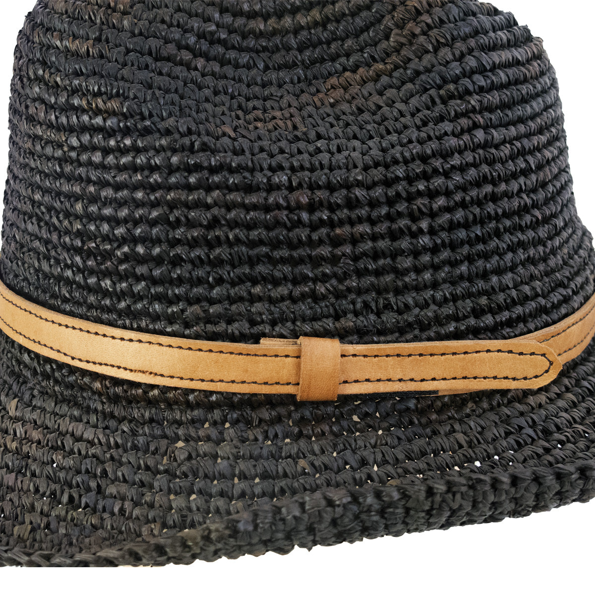 Chapeau Homme marron en raphia