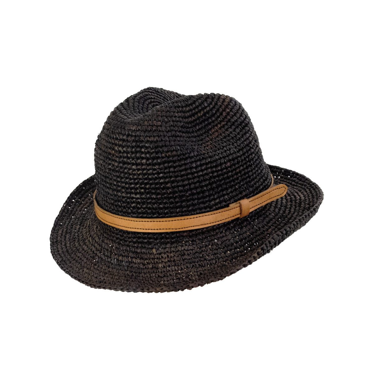 Chapeau Homme marron en raphia