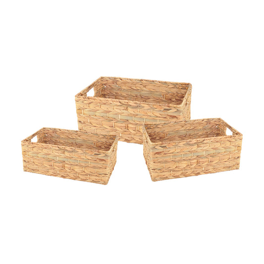 Set de corbeilles tressées