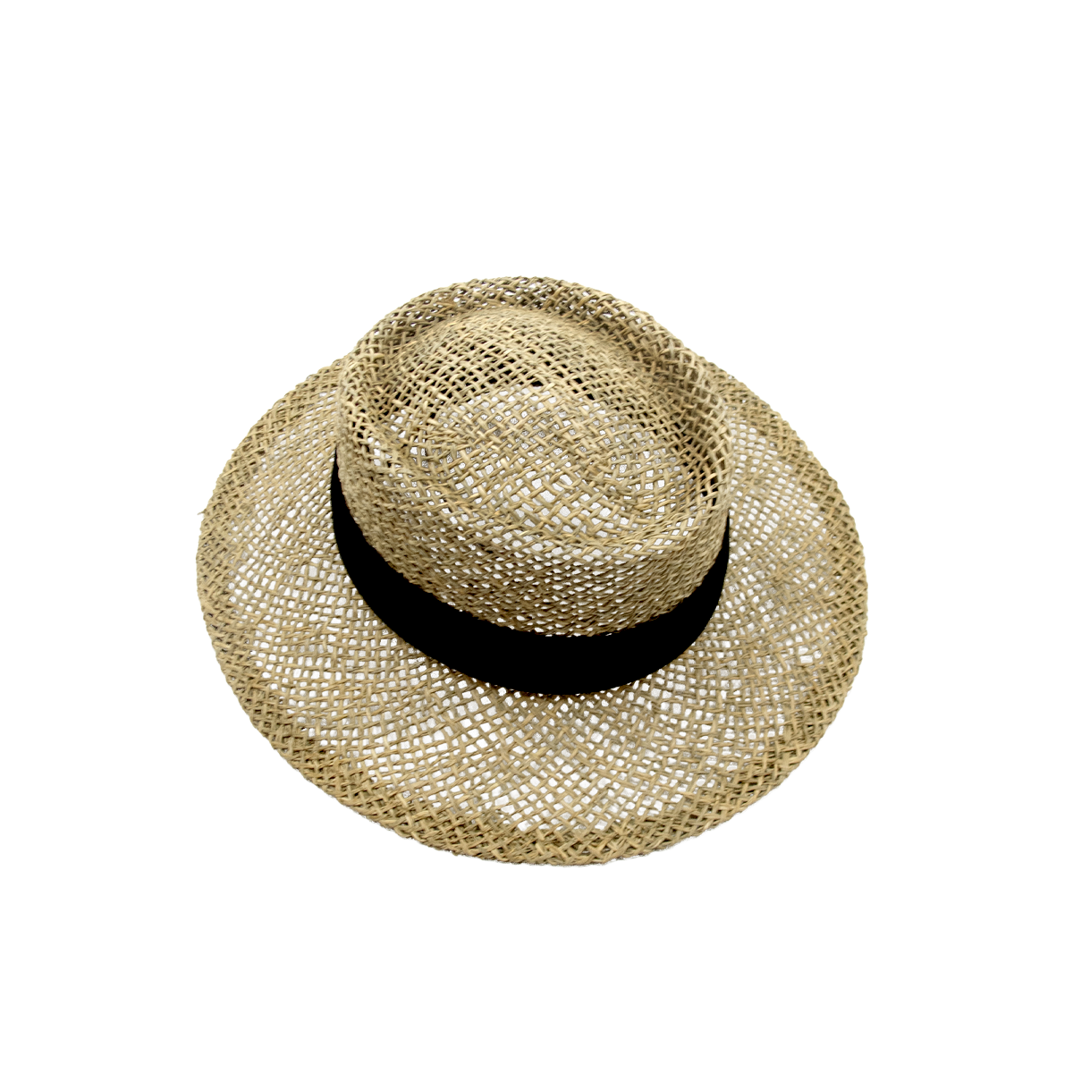 alt chapeau de paille ajouré pour l'été