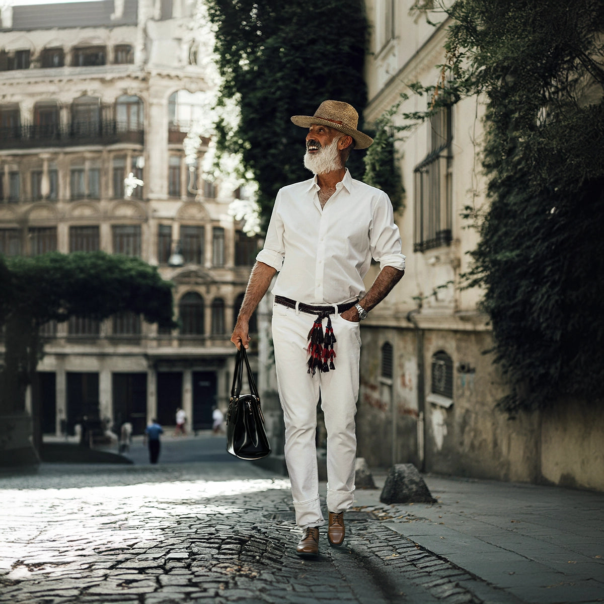 alt chapeau homme tendance style panama en raphia et paille