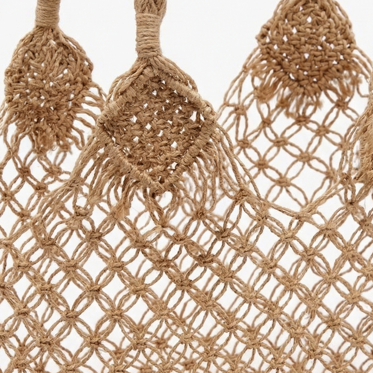 ALT sac tréssé en raphia filet