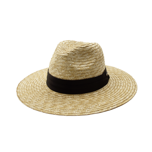 Chapeau Fedo au style fedora, fini brillant et ruban noir