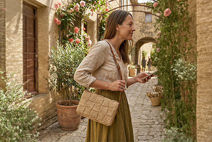 sac à main en raphia chic et tendance