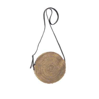 Sac à main en raphia