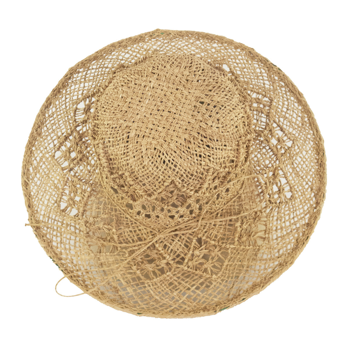 Chapeau femme en raphia