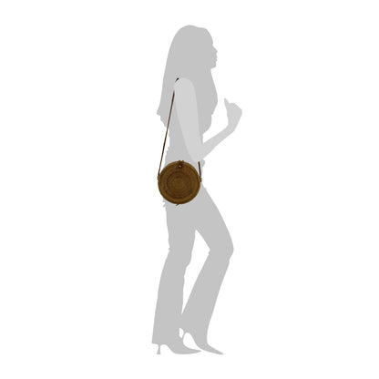sac à main en rotin et cuir