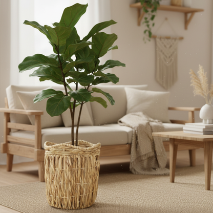 Alt cache pot artisanal pour plante intérieur