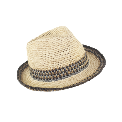 Alt chapeau borsalino en raphia