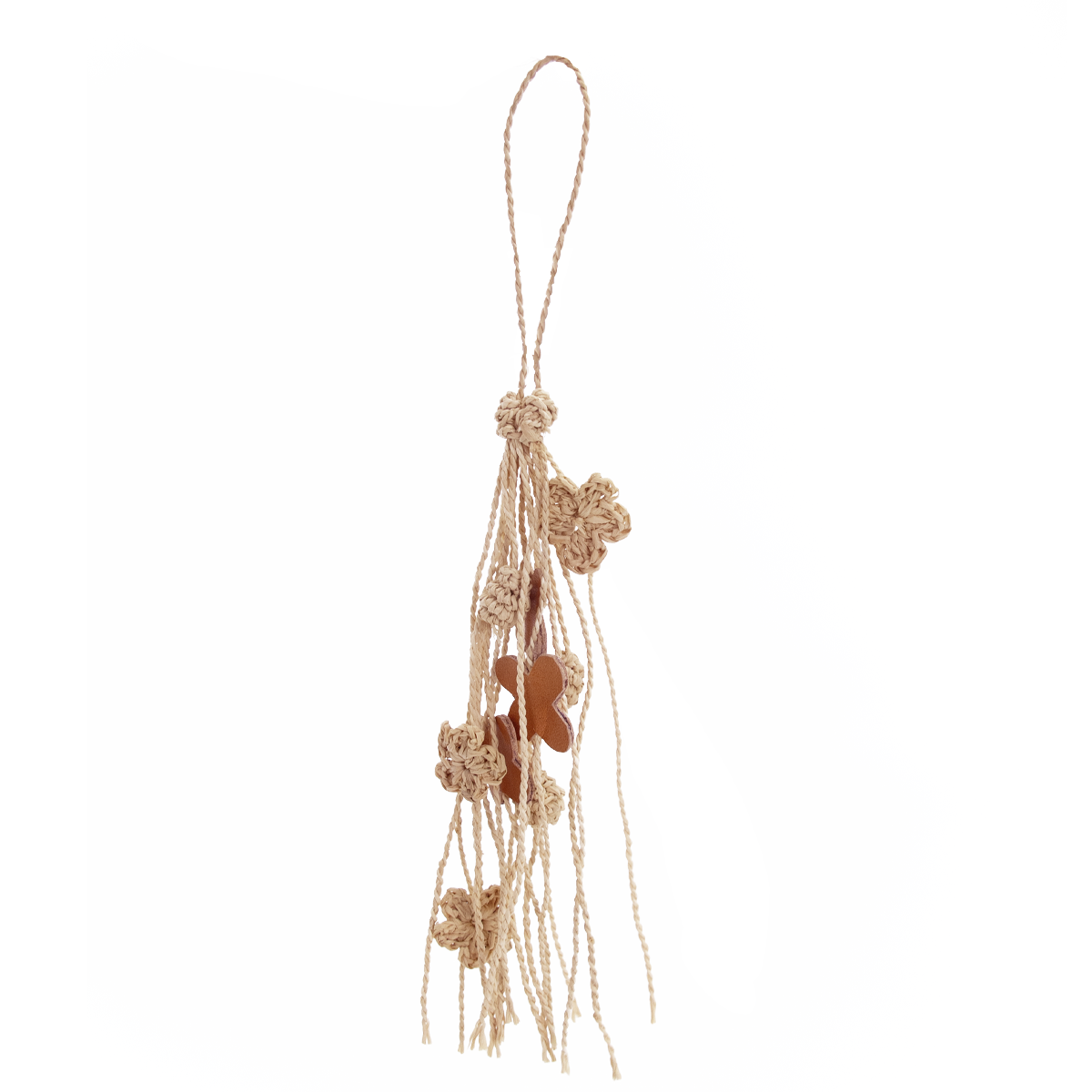 ALT bijou de sac tendance en raphia et cuir