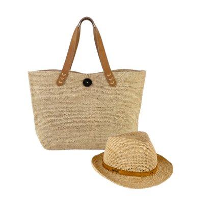 alt offre de noël -50% sur sac et borsalino en raphia 