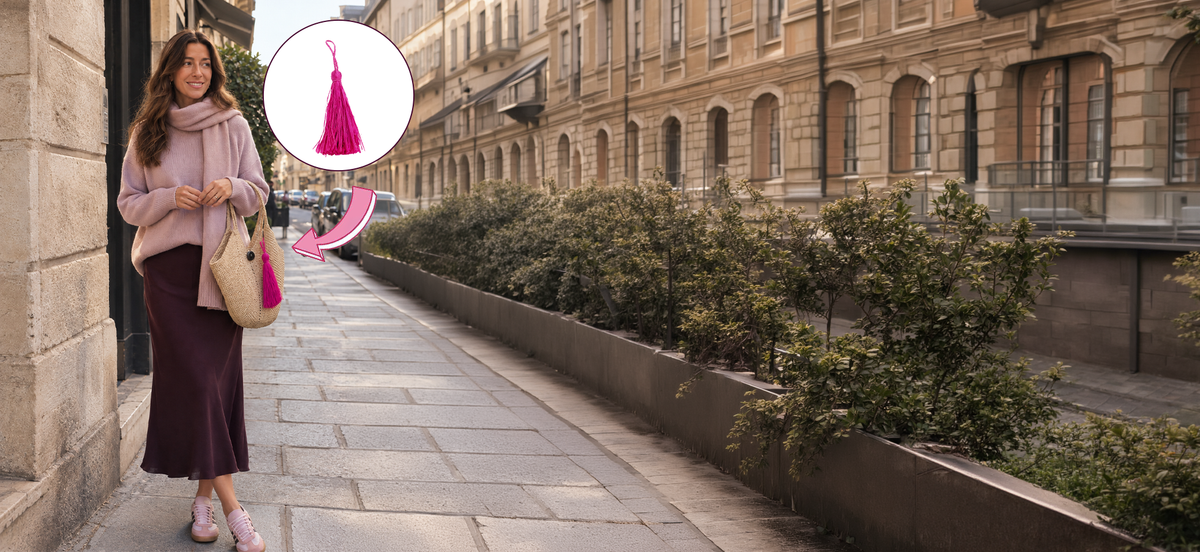 ALT un sac raphia acheté, un accessoire en raphia offert