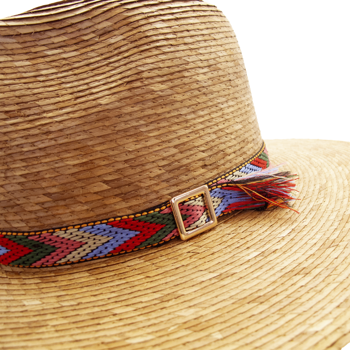 ALT chapeau de paille boheme coloré pour l'été