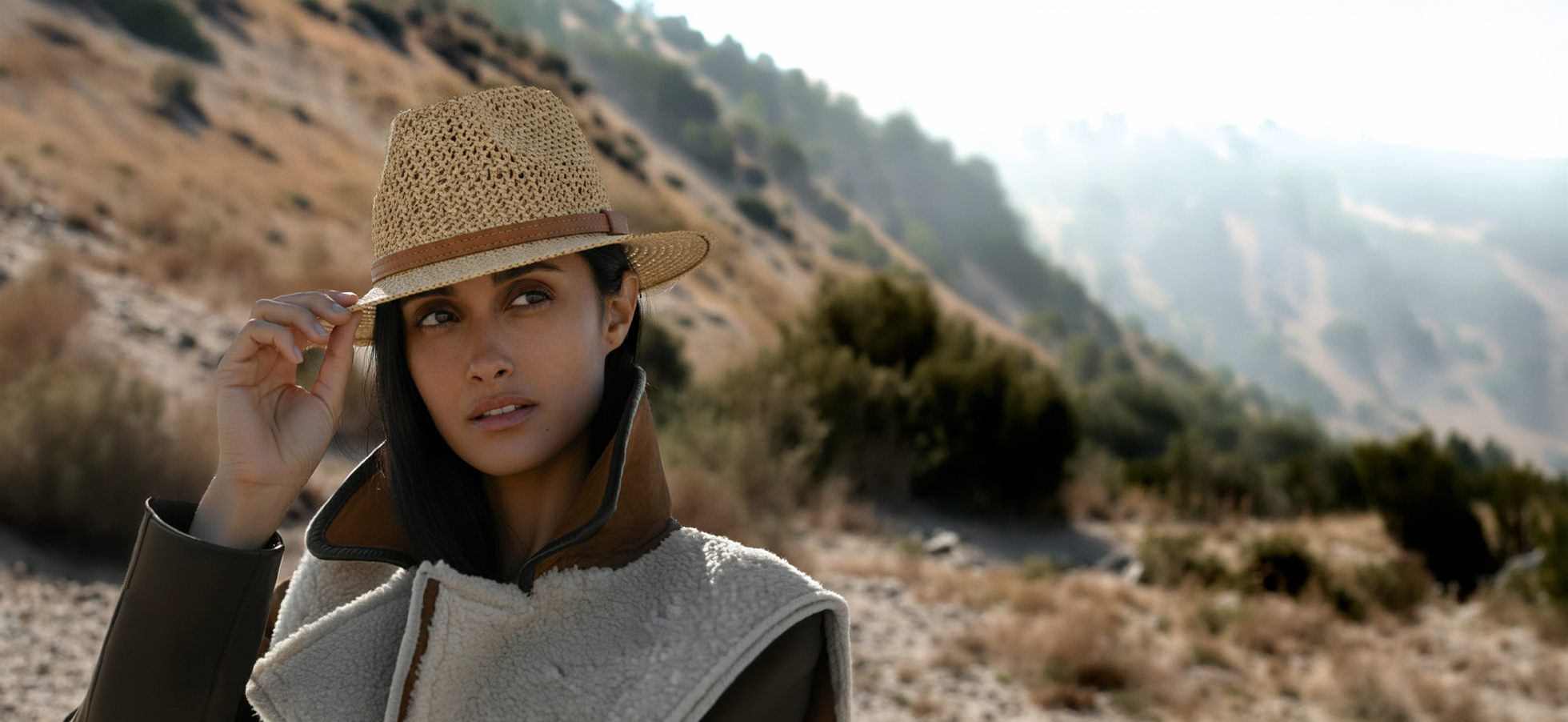 ALT chapeau en raphia printemps tendance femme