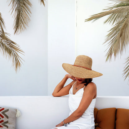 alt chapeau d'été tendance pour femme en paille raphia
