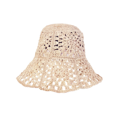 alt chapeau dentelle en raphia pour femme