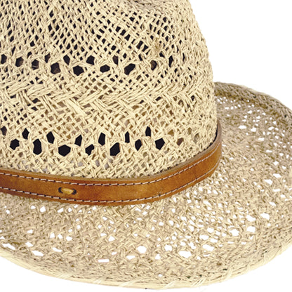 alt chapeau de paille en raphia cowboy pour femme de madagascar 