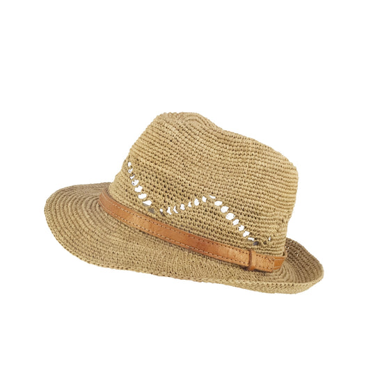 alt chapeau de paille pour femme en raphia madagascar