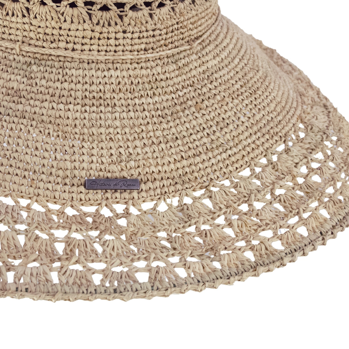 alt grand chapeau de paille et raphia femme 