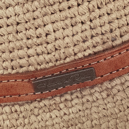 alt chapeau panama femme en paille de raphia et cuir