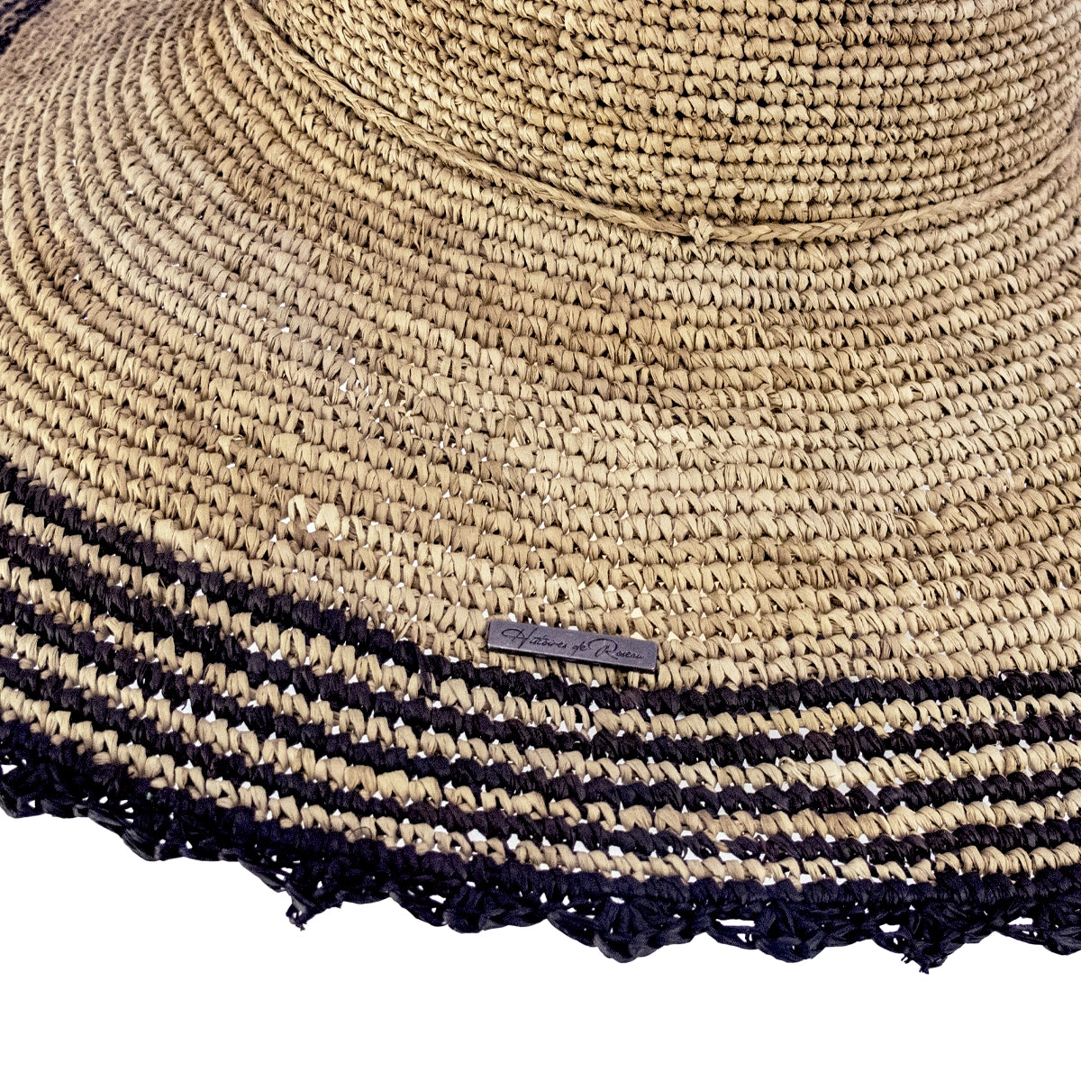 Chapeau capeline femme raphia – Histoires de roseau