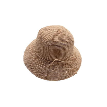 alt chapeau cloche pour femme en raphia