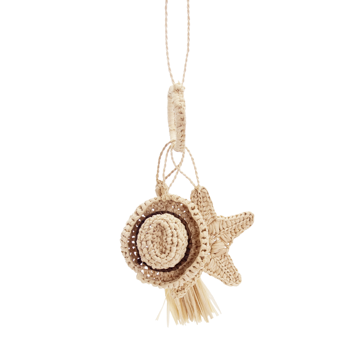 ALT bijou de sac chapeau de cowboy en raphia