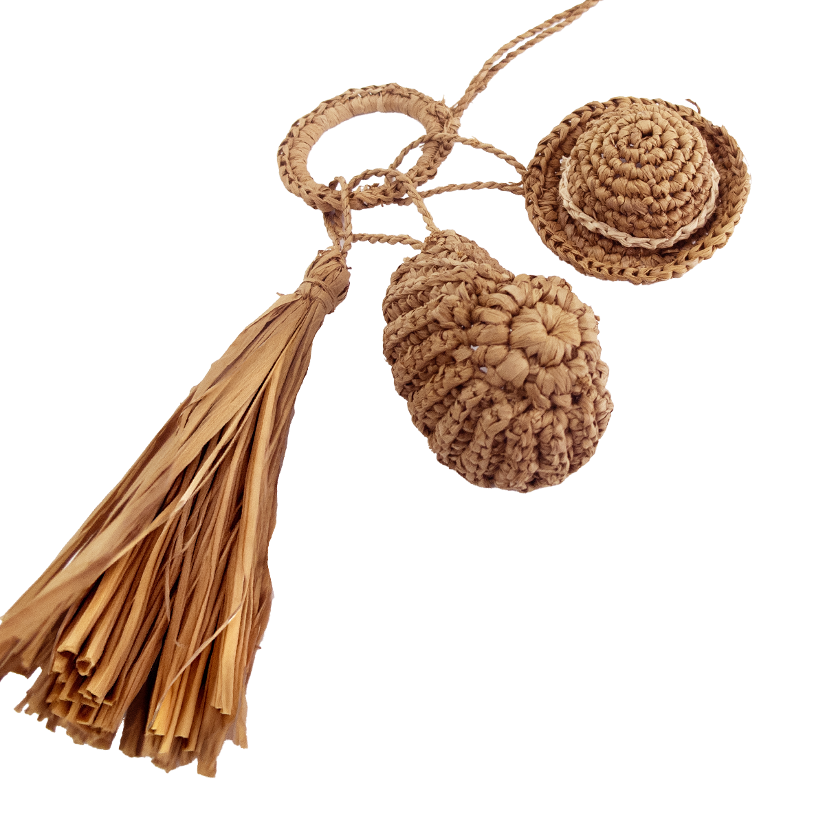 ALT bijou de sac chapeau chic en raphia 