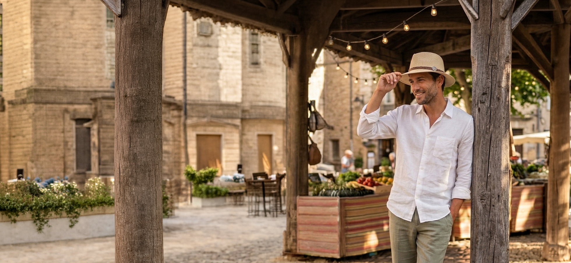Alt chapeau en raphia pour idee cadeau pour la fête des pères homme