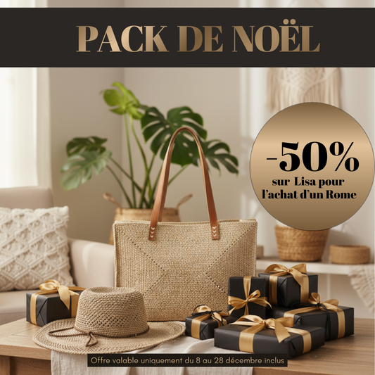 ALT pack de noel offre exceptionnelle en raphia