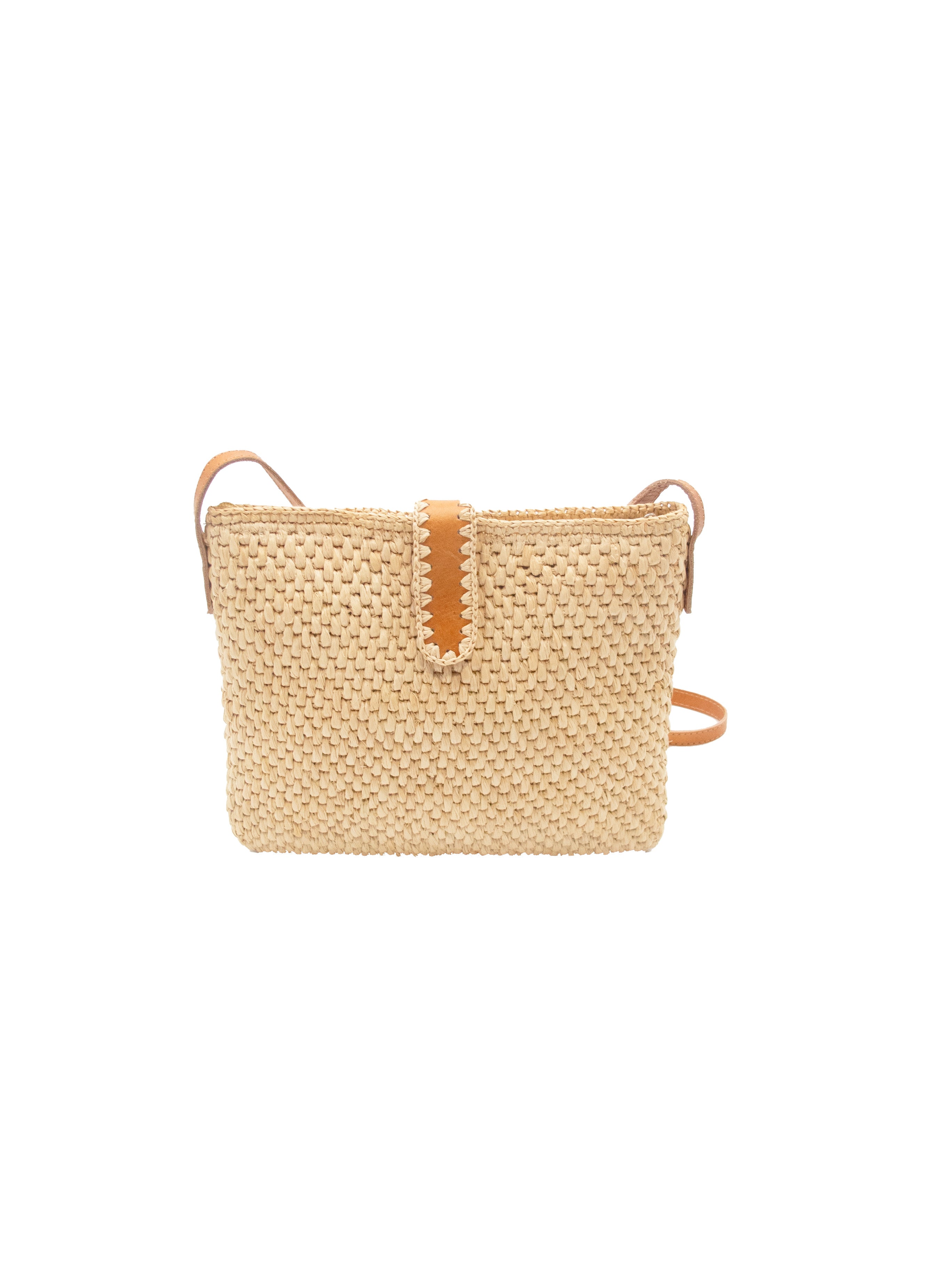 alt superbe pochette en raphia faite main de Madagasacar
