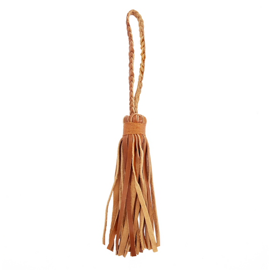 ALT bijou de sac pompon en cuir pour sac 