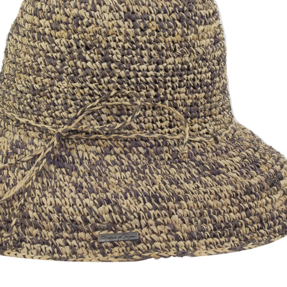 Chapeau en raphia femme