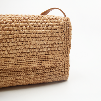 alt sac à bandoulière d'été pour femme tendance en raphia