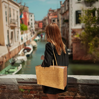 alt sac cabas pour femme en paille de raphia
