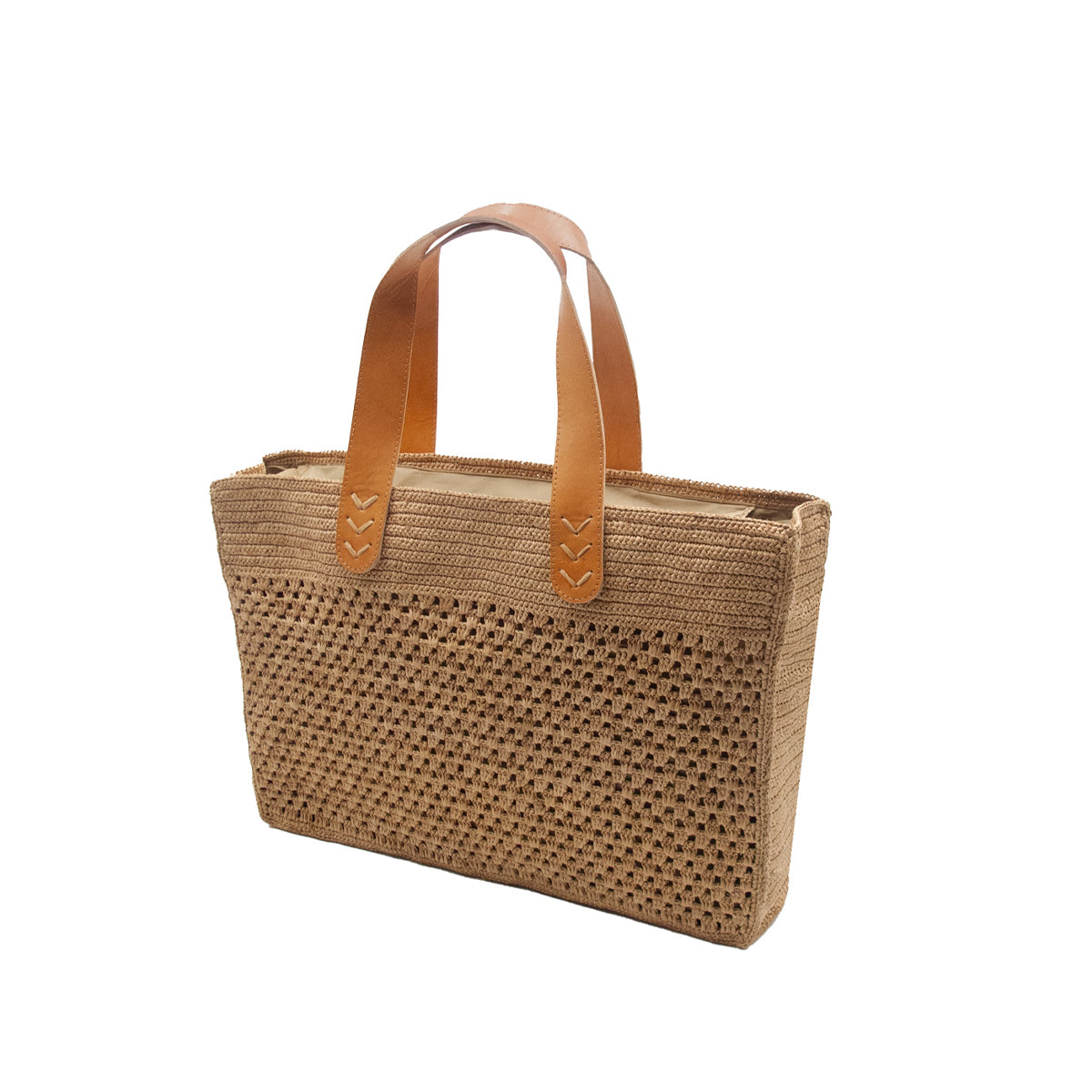 alt sac cabas en paille de raphia pour femme
