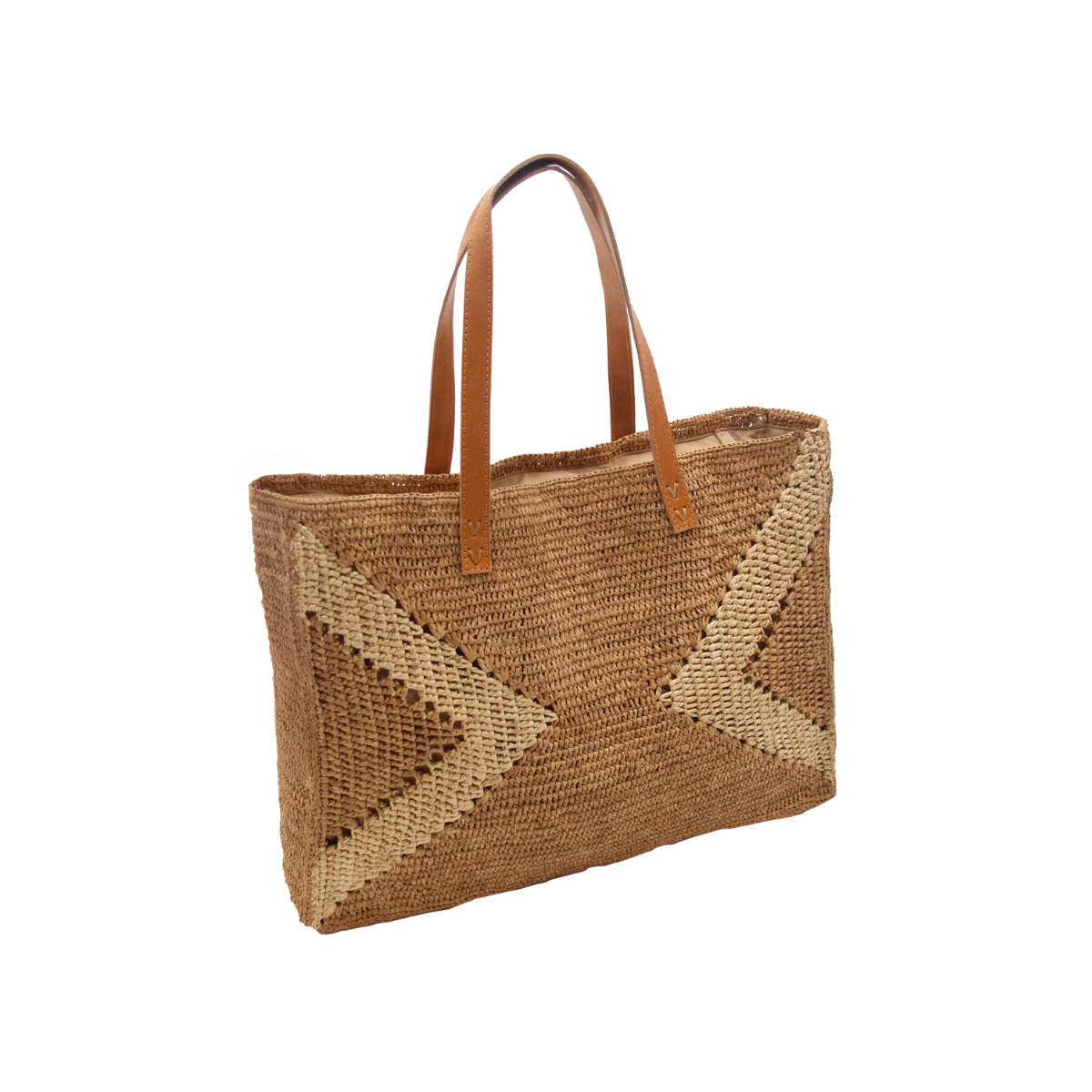 alt sac cabas en raphia d'été tendance 