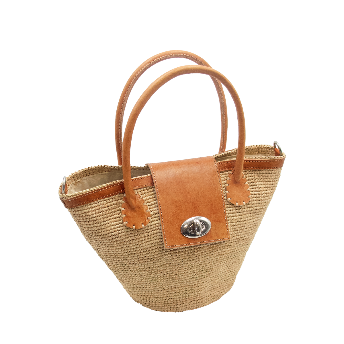 ALT sac chic raphia femme cuir supérieur