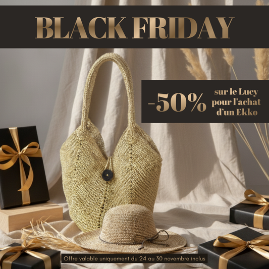 alt sac et chapeau raphia black friday