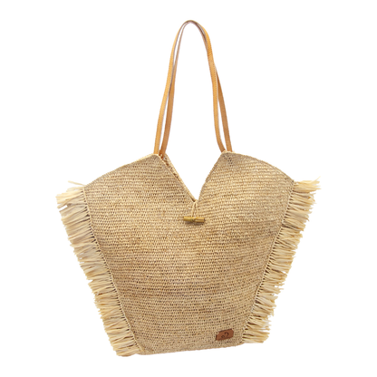 ALT sac à frange en raphia été