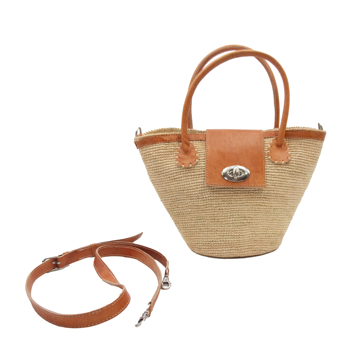 ALT sac bobo chic pour femme élégante en raphia
