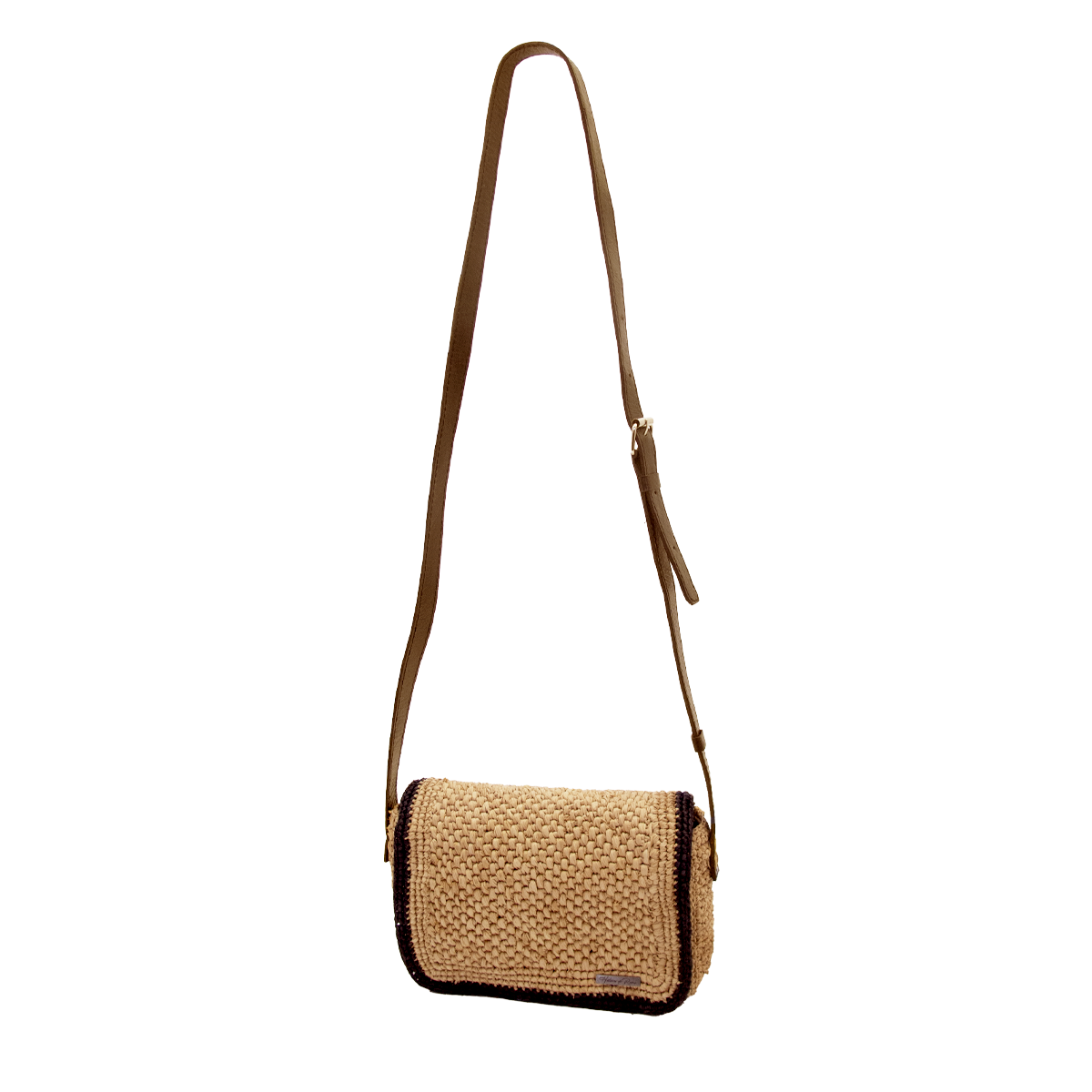 ALT sac à main en raphia noir chic